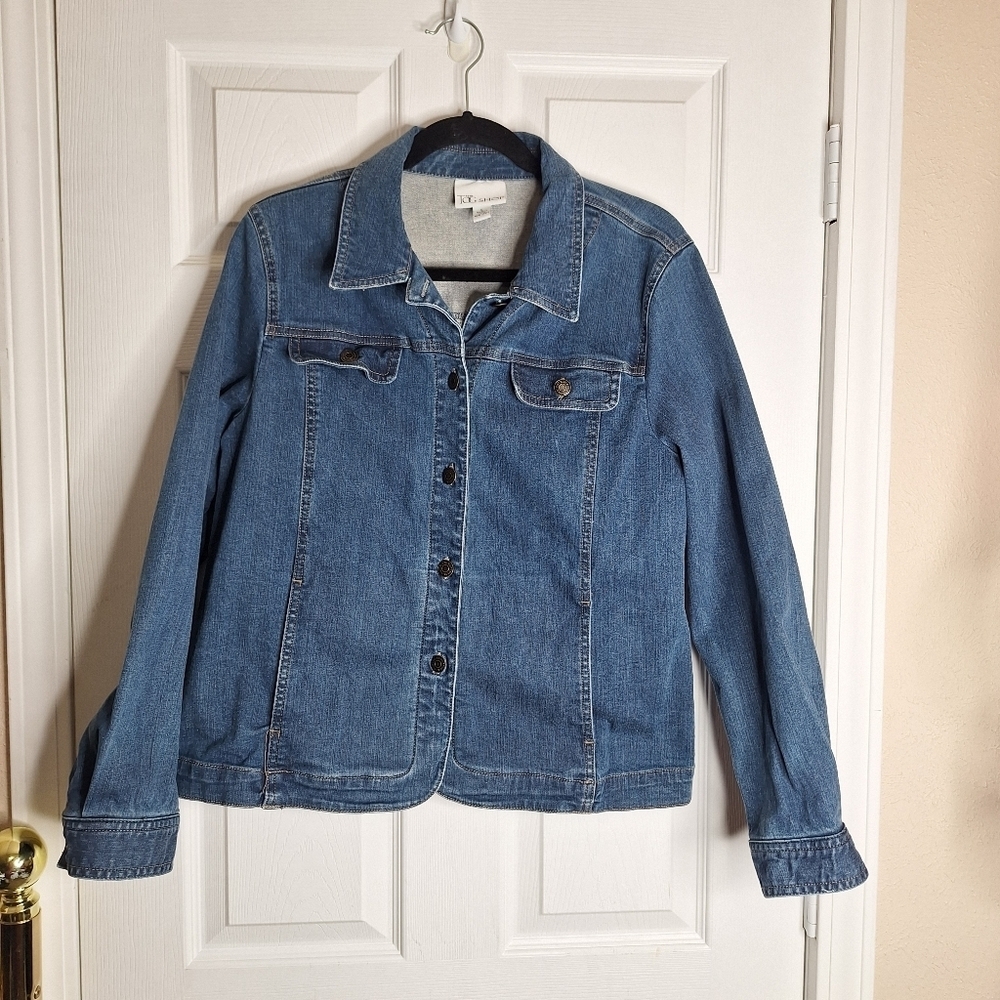 The Tog Shop Denim Jacket Jean Jacket Size Large